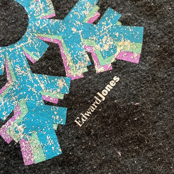 Ladies Size Small Gray Edward Jones Snowflake Hoodie - Picture 3 of 4